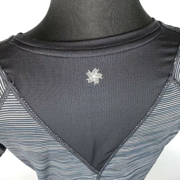 Tek Gear Dry Tek S Striped Activewear Tee - Picture 6 of 8